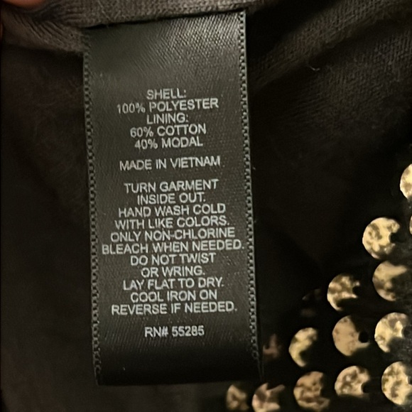 NWT Express open front fleece and sequin jacket - Picture 6 of 9